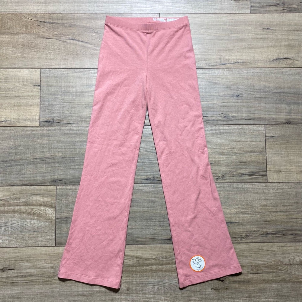 Wonder Nation Girls Tough Knit Flared Leggings Size M (7-8) Coral Castle